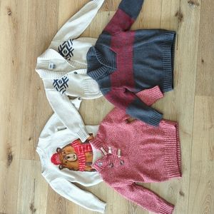Toddler Boys Sweater Bundle
